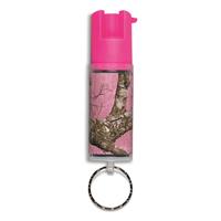 Sabre Realtree EDGE Pink Camo Pepper Spray with Key Ring