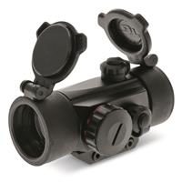 Flip-up lens caps and sunshade included