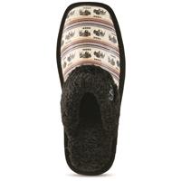Ariat Women's Jackie Exotic Square Toe Slippers, Buffalo Print
