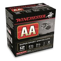 Winchester AA Supersport Sporting Clays, 12 Gauge, 2 3/4" , 1 oz., 250 Rounds