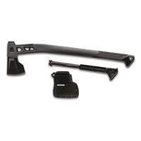 Waterproof gear storage stick nests in handle, Slate