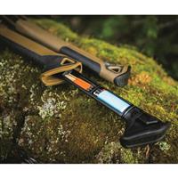 Waterproof gear storage stick nests in handle
