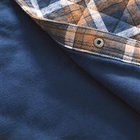 Soft, warm cotton flannel lining in body