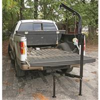 Offset outrigger design gives you extra stability and lifting capacity