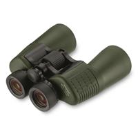 Green rubber armor housing protects the sensitive optics within