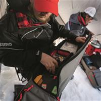 Zippered mid-gear locker