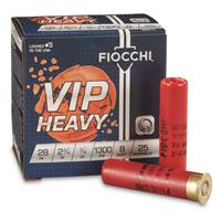 Fiocchi Exacta VIP Heavy Target Loads, 28 Gauge, 2 3/4", 3/4 oz., 25 Rounds