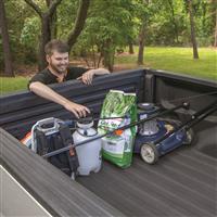 Place it near the rear of your truck bed to keep cargo easily accessible from the tailgate