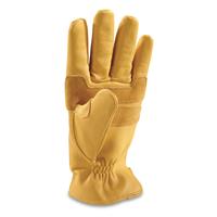 Suede cowhide palm for added durability and extra grip