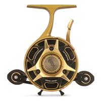 13 Fishing Black Betty FreeFall Carbon 10th Anniversary TS Special Edition Inline Ice Reel, Right