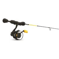 13 Fishing Wicked Ice Hornet Ice Fishing Combo, 28" Length, Light Power