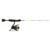 13 Fishing Wicked Ice Hornet Ice Fishing Combo, 28" Length, Light Power