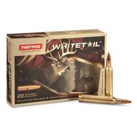 Norma Whitetail, 7mm Remington Magnum, PSP, 150 Grain, 20 Rounds