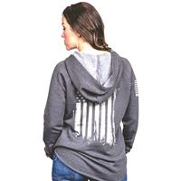 Nine Line Women&#039;s America Lightweight V-neck Hoodie