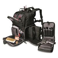 3 removable padded pistol storage cases