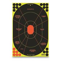 Birchwood Casey Shoot-N-C Handgun Trainer Paper Target, 12&quot; X 18&quot;, 40 Pack