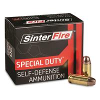 SinterFire Special Duty, .40 S&amp;W, JHP, 125 Grain, 20 Rounds