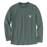 Carhartt Men&#039;s Force Midweight Long Sleeve Pocket Shirt