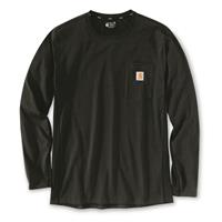Carhartt Men's Force Midweight Long Sleeve Pocket Shirt - 724699, T ...