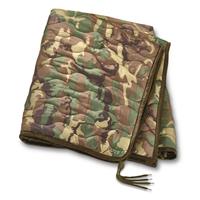 Brooklyn Armed Forces Enhanced Military Poncho Liner With Zipper And Bag