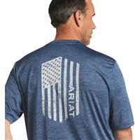 Flag graphic on back