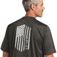Flag graphic on back