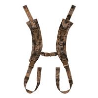 Adjustable, removable shoulder harness