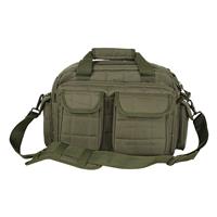 (2) padded side-zip handgun pockets with lockable zipper pulls