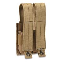 Advanced Warrior Solutions Universal Double Handgun Magazine Pouch