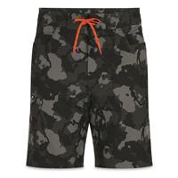 Simms Men's Seamount Board Shorts, Regiment Camo Carbon