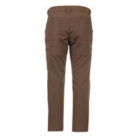 Reinforced knees and seat with abrasion-resistant material