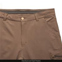 Elastic waist with no-slip grip