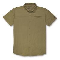 DKOTA GRIZZLY Men&#039;s Arlo Button Front Short-Sleeve Shirt