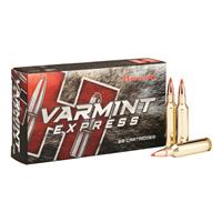 HORNADY Hornady Varmint Express, 6mm Creedmoor, V-MAX, 87 Grain, 20 Rounds