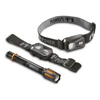 Firepoint Flashlight and 2 Headlamp Combo