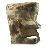 Flaps extend for extra protection in cold environments