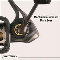 Plueger Supreme XT Spinning Reel, Size 25, 5.2:1 Gear Ratio