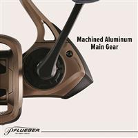 Pflueger Supreme Spinning Reel, Size 25, 5.2:1 Gear Ratio