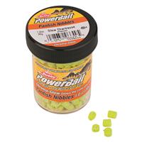 Berkley PowerBait® Chroma-Glow Panfish Nibbles, Glow/chartreuse