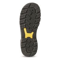KEEN Utility Men's Independence 6" Waterproof Safety Toe Work Boots, Dark Earth/black