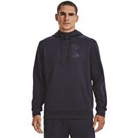 Under Armour Men's Armour Fleece Big Logo Hoodie, Midnight Navy/academy/black