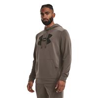 Under Armour Men's Armour Fleece Big Logo Hoodie, Fresh Clay/fresh Clay/black