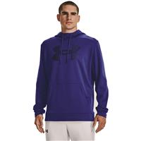 Under Armour Men's Armour Fleece Big Logo Hoodie, Royal/royal/black