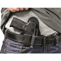 Wide, glass-infused nylon clip grabs onto your belt and won't loosen over time