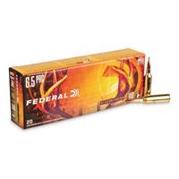 Federal Fusion, 6.5 PRC, Bonded Soft Point, 140 Grain, 20 Rounds