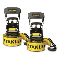 Stanley Heavy Duty 1.5&quot; X 16&#039; Ratchet Strap, 2 Pack