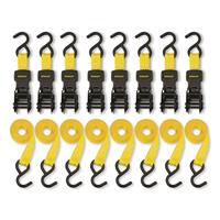 Stanley 1&quot; X 10&#039; Rachet Strap, 8 Pack