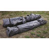 Includes 2 storage bags for tent and hardware