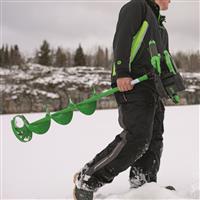 ION 8" Gen 3 Alpha 40V 4Ah Lithium-Ion Electric Ice Auger, Steel Bit