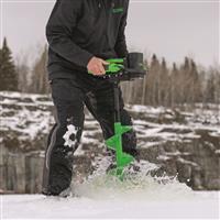 ION 8" Gen 3 Alpha Plus 40V 4Ah Lithium-Ion Electric Ice Auger, Composite Bit & 2 Batteries